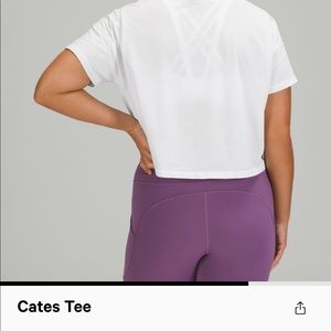 White Cates Tee